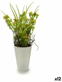 Pianta Decorativa Fiore Plastica 12 x 30 x 12 cm (12 Unità)