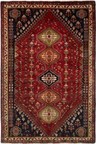 Shiraz Tappeto persiano 250 x 170 Rosso (Iran) Annodato A Mano