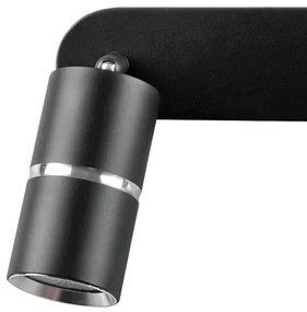 Faretto BAMBOO 2xGU10/10W/230V nero