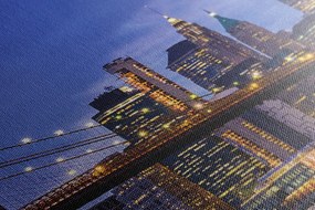 Stampa su tela – Affascinante ponte di Brooklyn