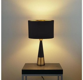 Searchlight EU2743BGO - Lampada da tavolo CHOLE 1xE27/60W/230V