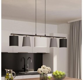 Eglo 98588 - Lampadario a sospensione con filo ALMEIDA 5xE14/25W/230V