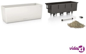LECHUZA Fioriera Balconera Color 50 ALL-IN-ONE Bianca 15670