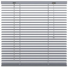 Veneziana Odessa in alluminio, argento 60 x 250 cm, Larghezza lamelle: 25 mm