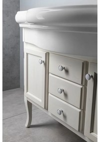 Lavabo bianco in ceramica 100x54,5 cm Retro – Sapho