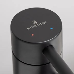 BATH DELUXE 28-017-03-02-02 - Rubinetto del lavandino RINGSTED 17,8 cm opaco nero