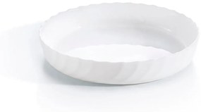 Teglia da Cucina Luminarc Trianon Ovale Bianco Vetro (Ø 26 cm) (6 Unità)