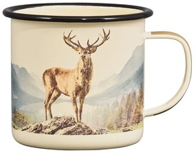 Tazza smaltata beige da 0,5 l Great Outdoors - Gentlemen's Hardware