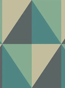 Cole & Son Carta da parati Apex Grand - Teal
