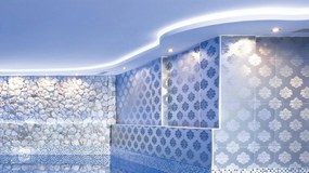 Cornice Pitturabile Flessibile per Pareti Curve per Strisce LED - 2m Variante Lunghezza 2 Metri