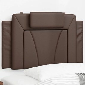 Cuscino Testiera Marrone 80 Cm İn Similpelle /
