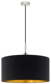 Eglo - Lampadario LED a cavo TUNJA 1xE27/60W/230V nero