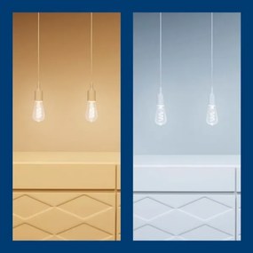 Lampadina LED RGBW dimmerabile ST64 E27/6,3W/230V 2200-6500K Wi-Fi - WiZ