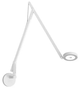 String W2 Applique da Parete DTW Matt White/Silver - Rotaliana