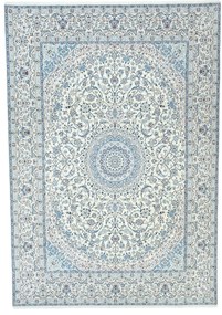 Nain Tappeto 430x300 Beige (Iran) Annodato A Mano