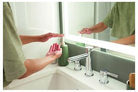 Distributore di sapone in ceramica verde Vanity Eco - iDesign