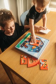 Gioco di incastro su tre livelli - In fattoria