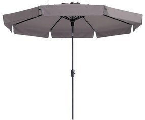 Ombrellone Flores Luxe 300 Cm Rotondo Grigio Talpa /