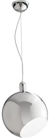 Lampadario Sospensione Narciso Class Colore Cromo  60W