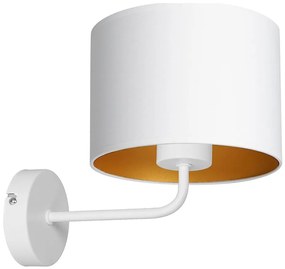 Lampada da parete ARDEN 1xE27/60W/230V bianco/oro