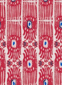 Mindthegap Carta da parati Ikat - Raspberry Ripple