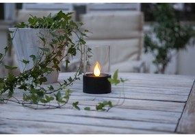 Decorazione luminosa a LED nera per esterni, altezza 13,5 cm Puloun - Star Trading