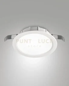 Vieste faretto incasso 15w 3000k 1560lm bianco dimmerabile 0-10v/push