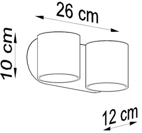 Applique ORBIS 2xG9/40W/230V