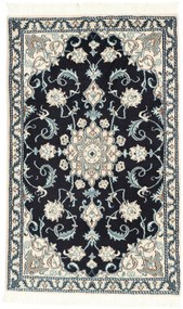 Nain Tappeto persiano 90x140 Blu (Iran) Annodato A Mano