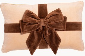 Cuscino in velluto Bow