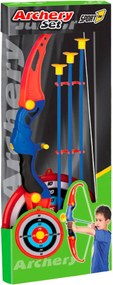 Arco per Bambini 66 cm con Bersaglio e 3 Frecce a Ventosa...