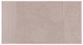 Set di 2 asciugamani in cotone marrone chiaro , 50 x 90 cm Daniela - Foutastic