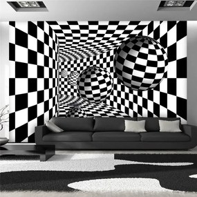 Fotomurale Black &amp; White Corridor