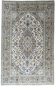 Kashan Tappeto persiano 390 x 250 Beige (Iran) Annodato A Mano