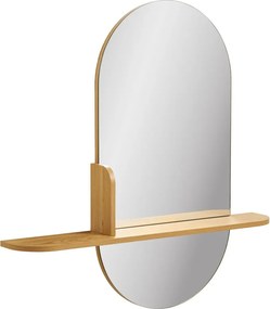 Specchio da parete con ripiano 92x94,5 cm Barco – House Nordic