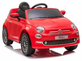 Macchina Elettrica per Bambini Injusa Fiat 500 Rosso Radiocomando