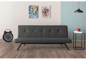 Divano a due posti LOKO grigio scuro