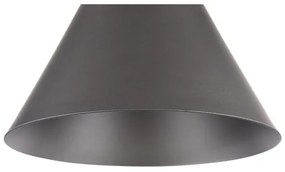 Maytoni P359-PL-220-C-Lampadario a sospensione con filo BICONES 1xE27/60W/230V diametro 22cm grigio/beige