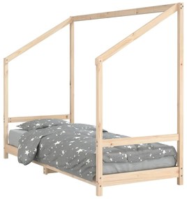 Giroletto per bambini 80x200 cm in legno massello di pino
