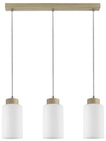 Spot-Light 1720374 - Lampadario a sospensione con filo BOSCO 3xE27/60W/230V