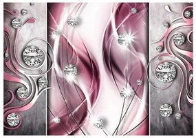 Fotomurale adesivo  Pink and Diamonds  Larghezza x Altezza Home decor 392x280