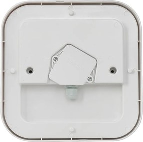 Plafoniera LED 24W Quadrata IP65 32x32 cm - Bianca Colore Bianco Naturale 4.000K