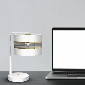 Lampada da tavolo ULTIMO 1xE27/6W/230V bianca