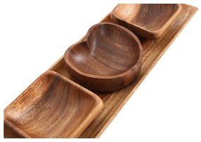 Ciotole da portata con vassoio 4 pz Kora - Premier Housewares