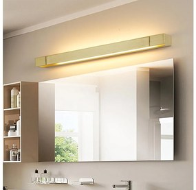 Brilagi-LED Illuminazione per specchio da bagno AQUA LINE LED/18W/230V 60 cm IP44 dorata