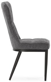 Sedie da pranzo in set grigie 2 pz Damon – Marckeric