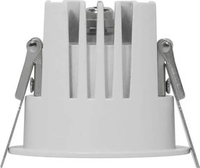 Faro da Incasso Bianco 8W Foro Ø55mm CCT 15°-55° con driver Philips Colore Bianco Variabile CCT