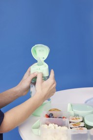 Bottiglia con cannuccia 450 ml – spearmint