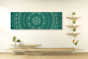 Quadro su tela – Mandala disegnata a mano