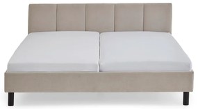 Letto matrimoniale imbottito beige rete non inclusa 180x200 cm Joker – Meise Möbel